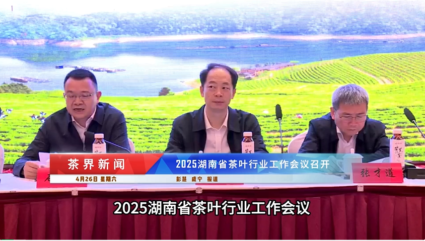 2025湖南省茶叶行业工作会议在安化召开 