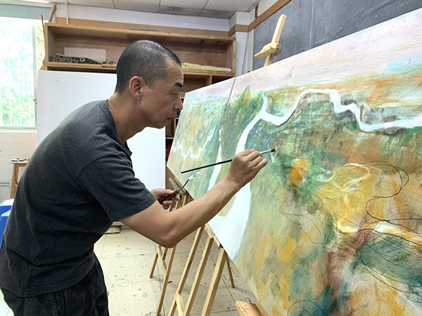 刘向明入选中国北京国际美术双年展